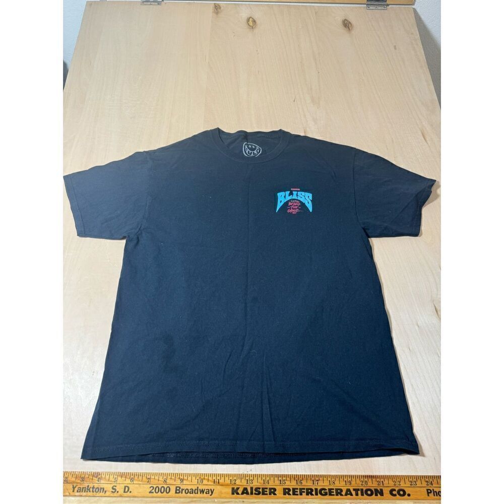 Eternal Bliss Men T-Shirt Large Black Life Beyondโ TheโGrave Graphic Tee L